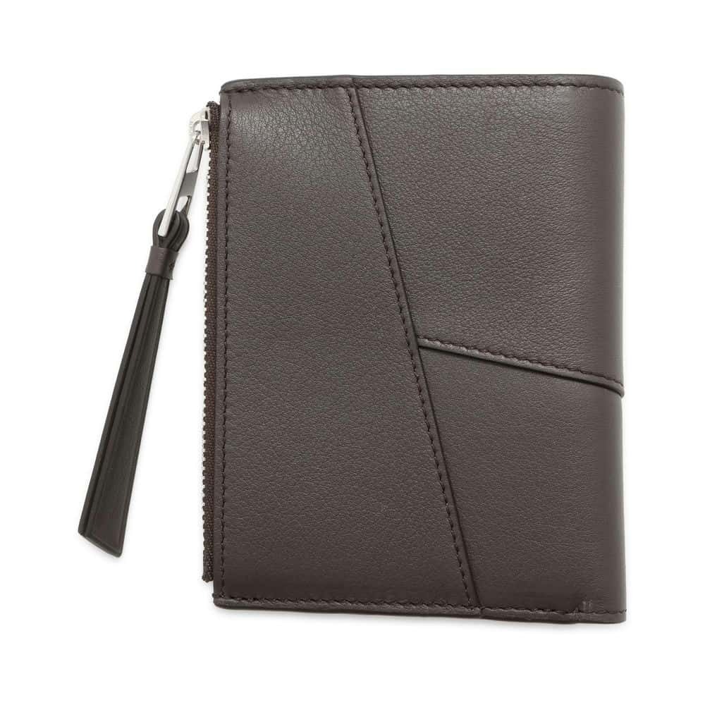 Loewe Puzzle Slim Compact Leather Bifold Wallet - Picture 3 of 9